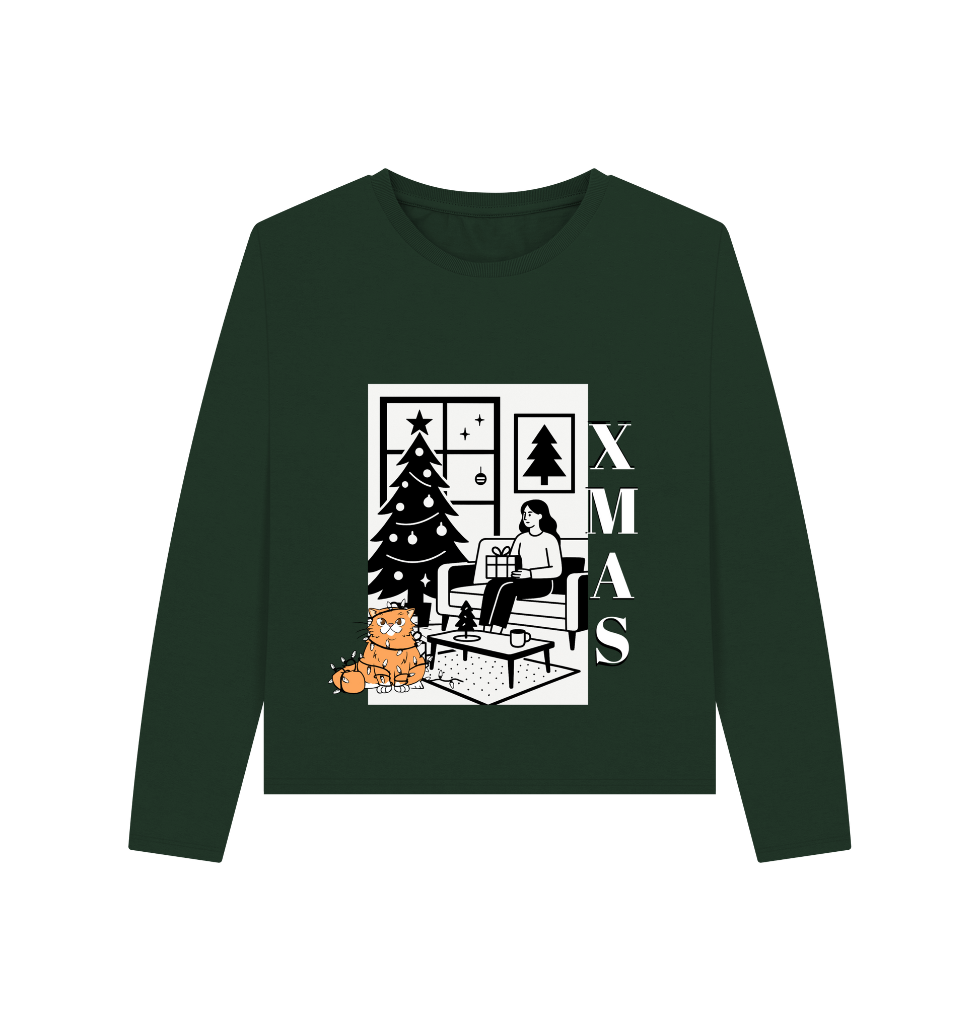 Evergreen Printed T-shirt Front