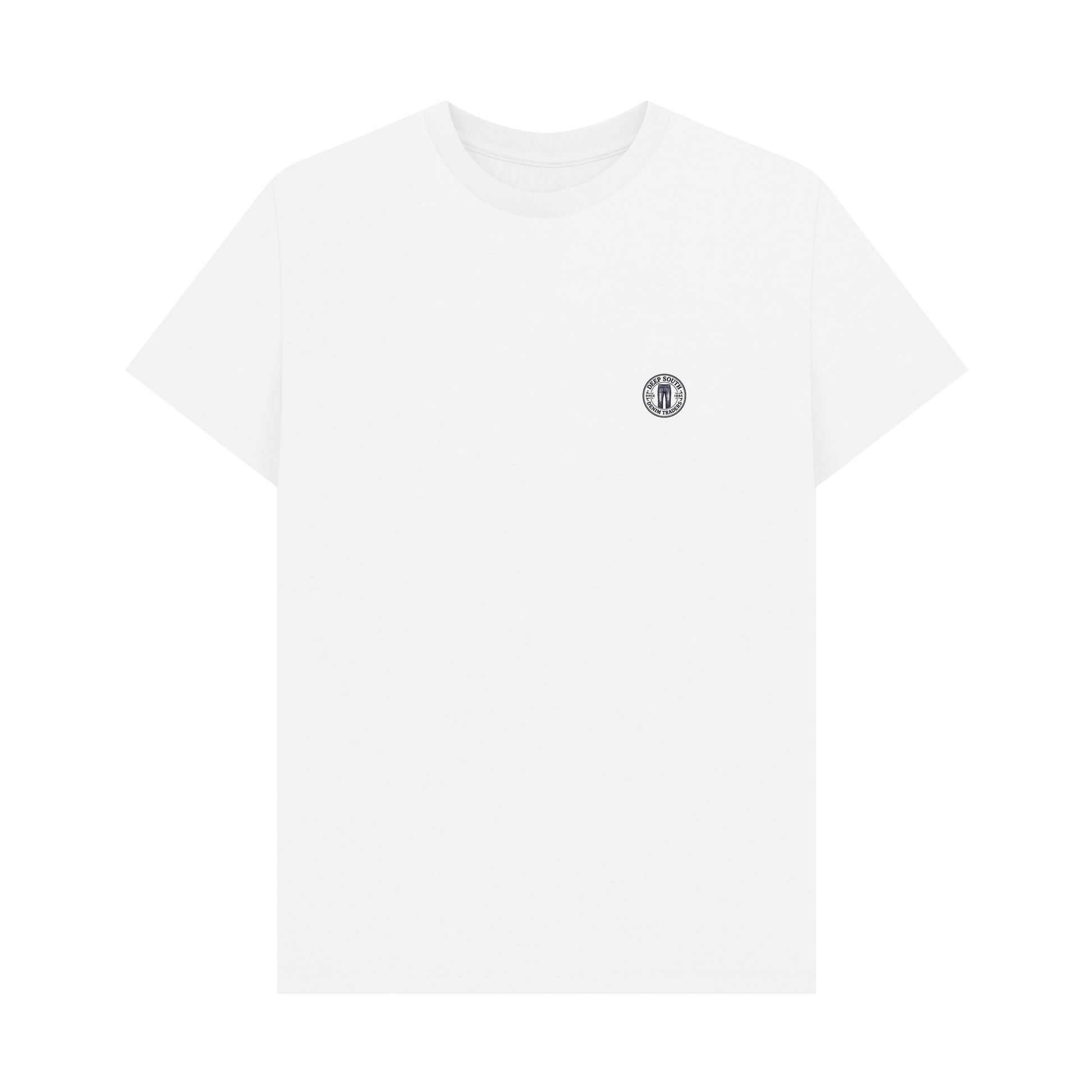 White Printed T-shirt Front