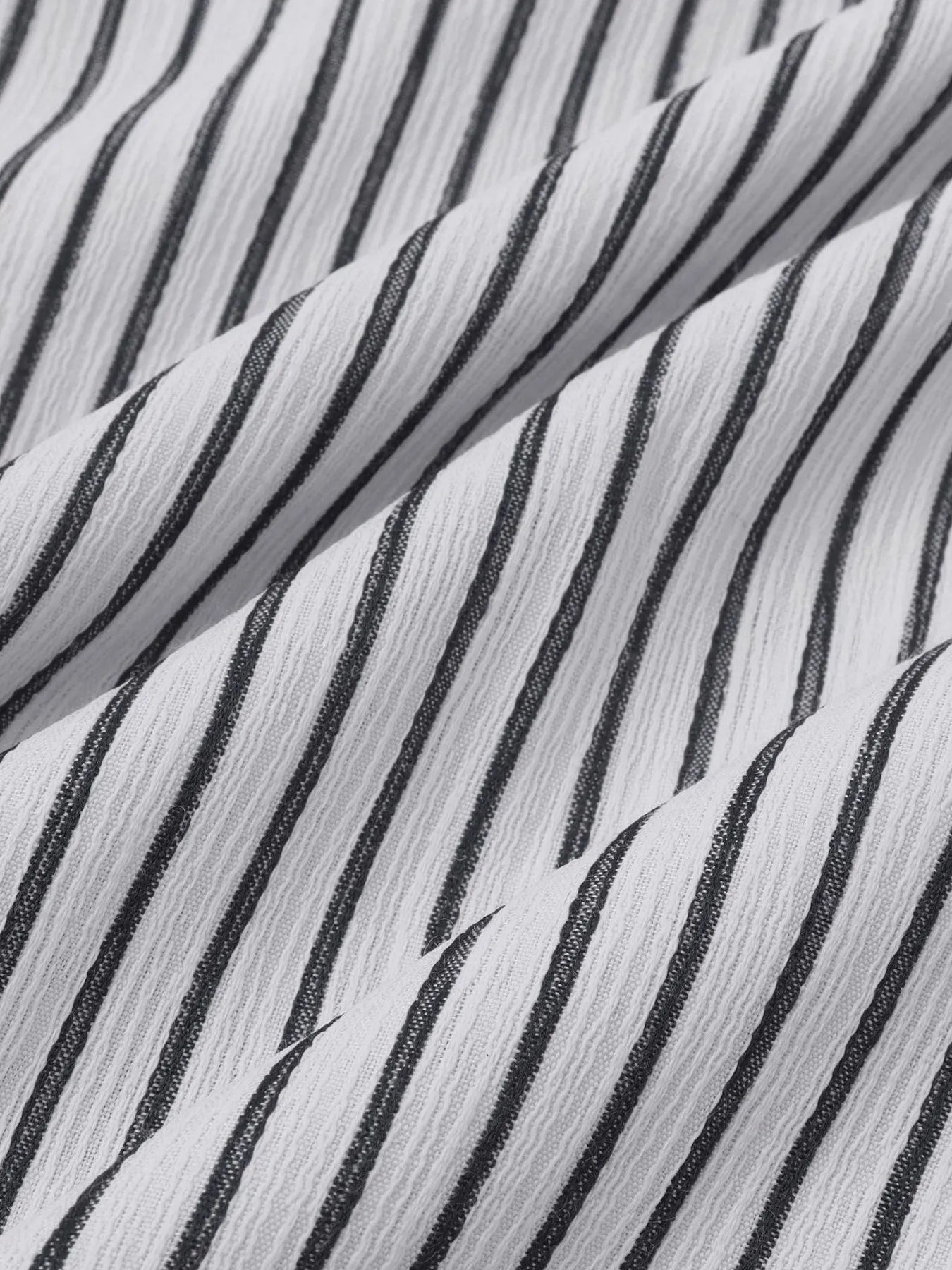 Men's Plus Size Striped Short Sleeve Button-Down Shirt - Premium Shirt from Trendsi - Just $22.96! Shop now at Craftklart.store