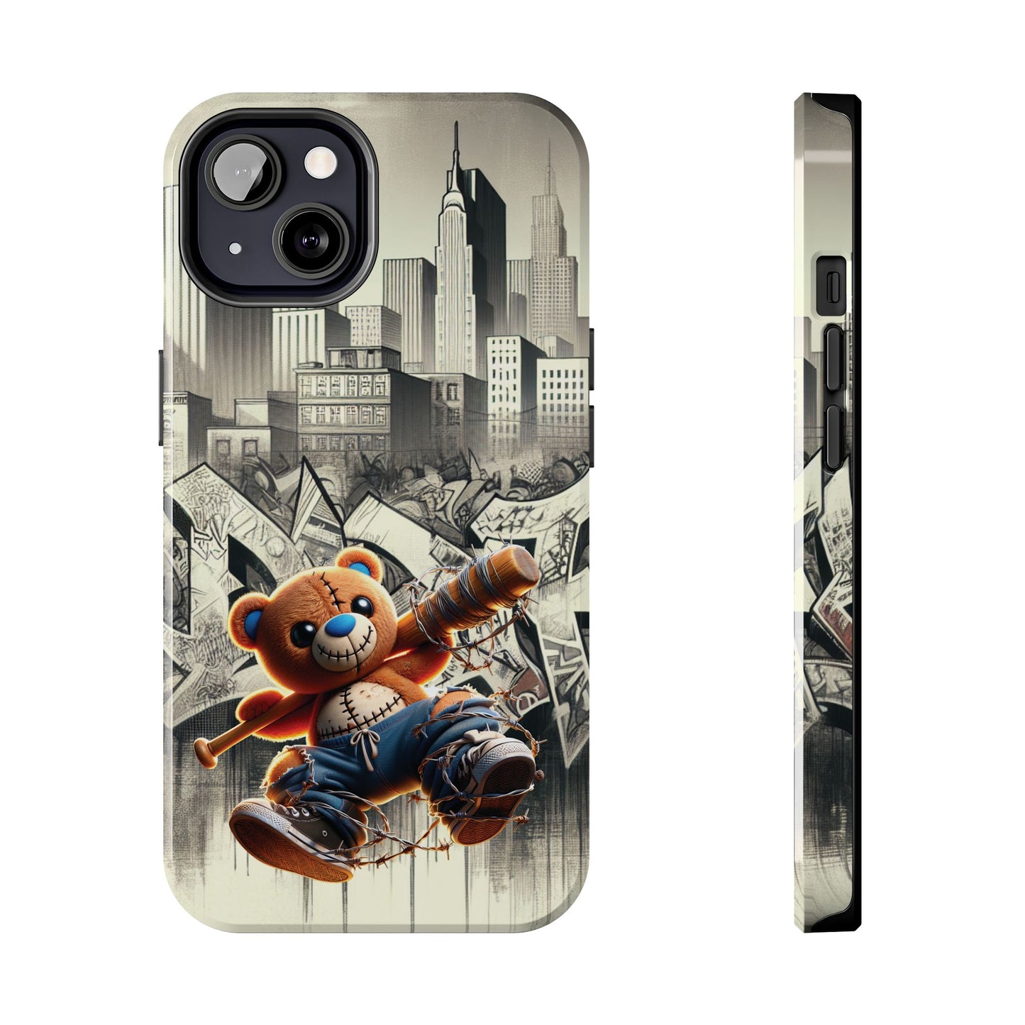 Urban City Bear Tough Phone Cases - Premium Phone Case from Craftklart.store - Just $13.68! Shop now at Craftklart.store