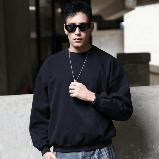 Heavyweight Oversized Crewneck Sweatshirt — 460GSM