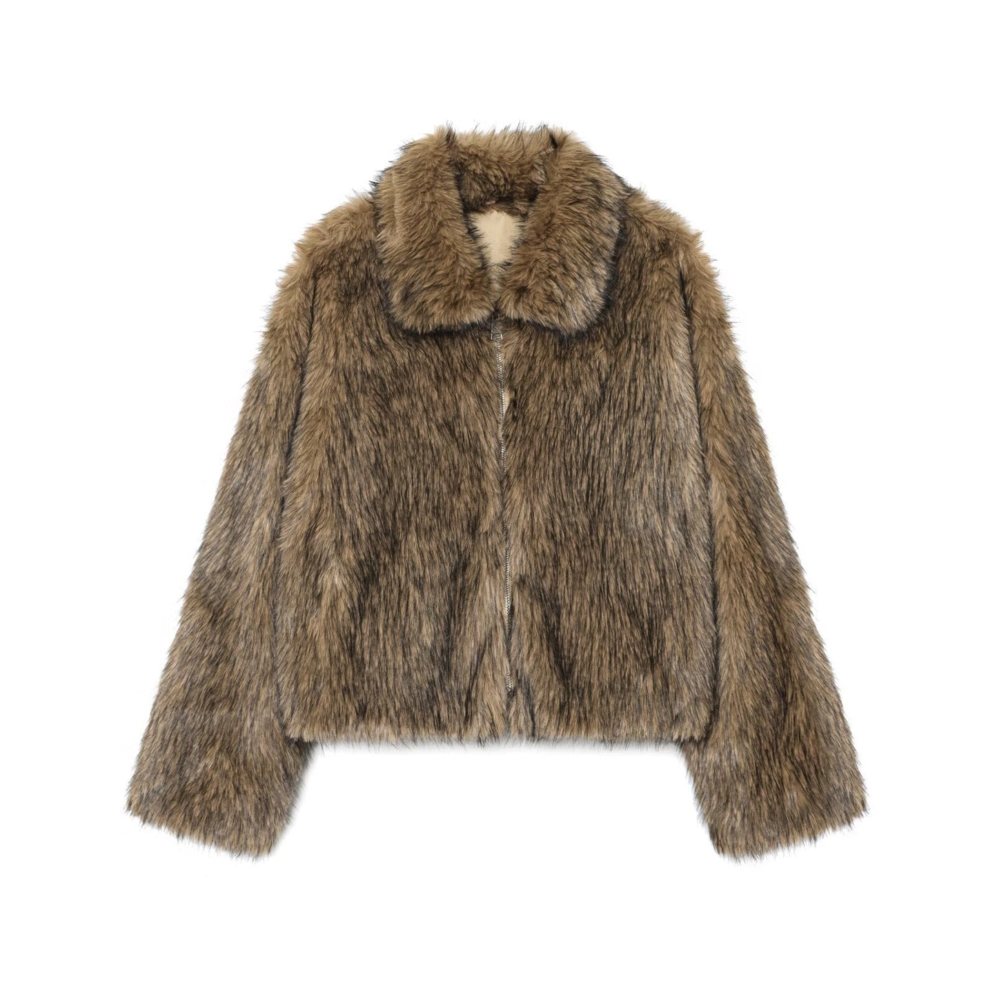 Women's Faux Fur Jacket — Oversized Winter Coat