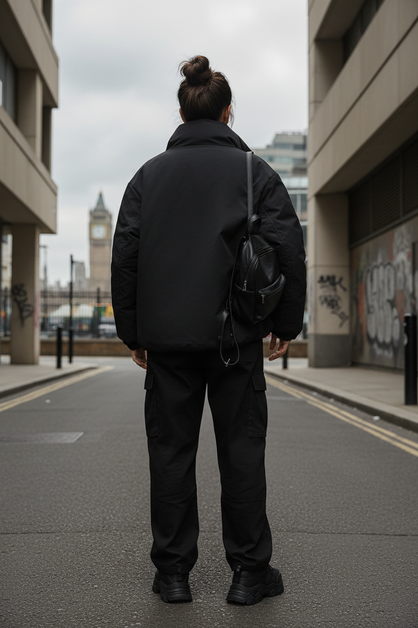 Craftklart Oversized Down Jacket — Structured Winter Essential
