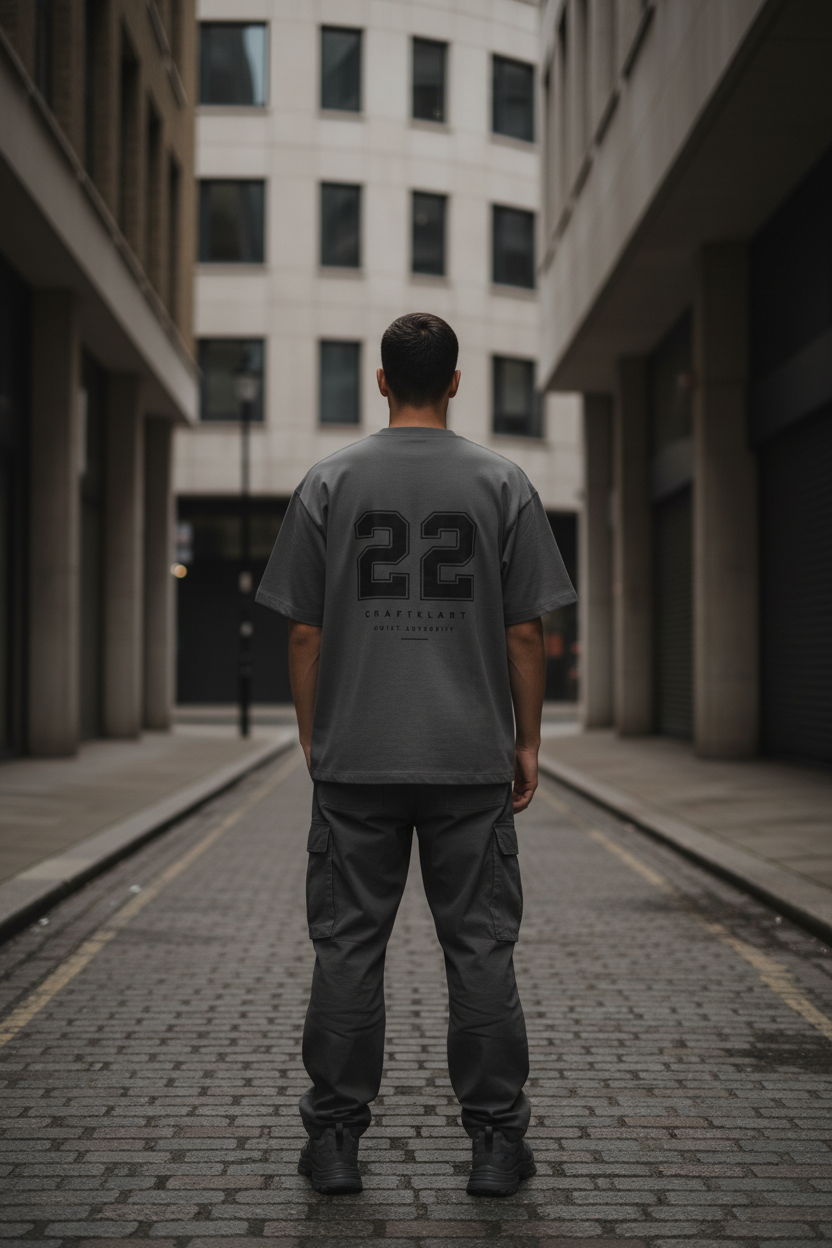 Heavyweight Boxy Oversized T-Shirt – 400GSM Unisex