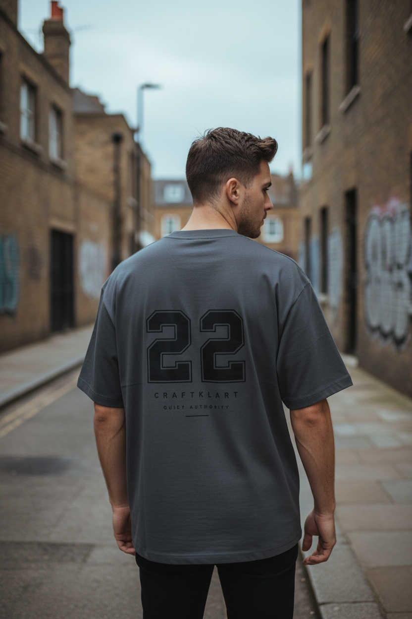 Heavyweight Boxy Oversized T-Shirt – 400GSM Unisex