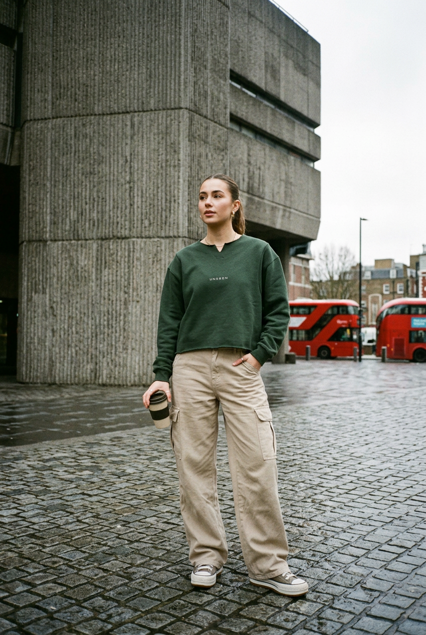 Urban Girl Boxy Sweatshirt