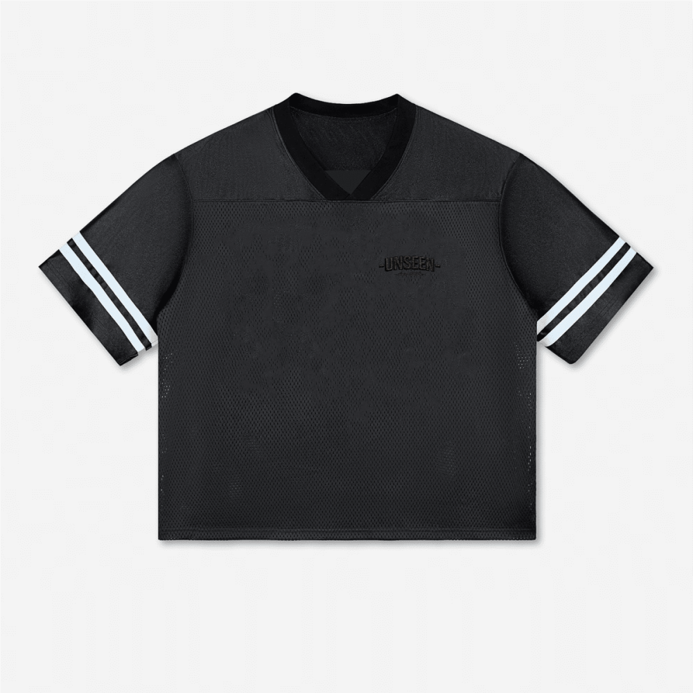 Contrast cut-out V-neck T-shirt from Urban Fashion & Streetwear, oversized fit, 240GSM fabric, front view.