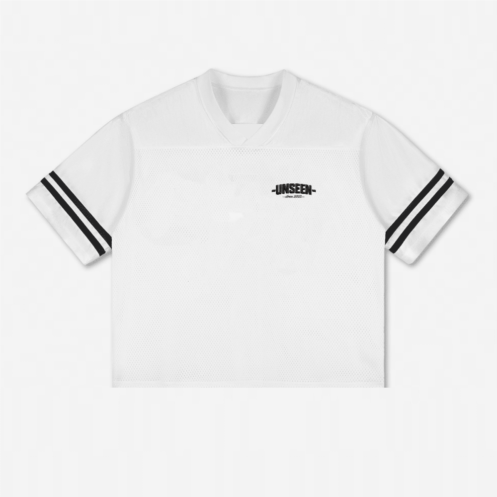 Urban Fashion & Streetwear contrast cut-out V-neck T-shirt with oversized fit, 240GSM, shown front view with stylish design.
