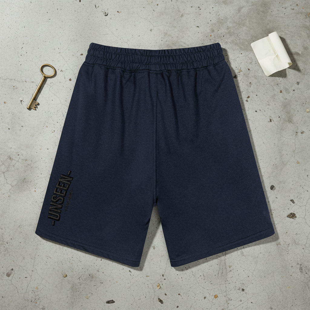 Craftklart heavyweight sweat shorts with 280GSM fabric, shown from the back, showcasing comfortable, stylish athletic loungewear.