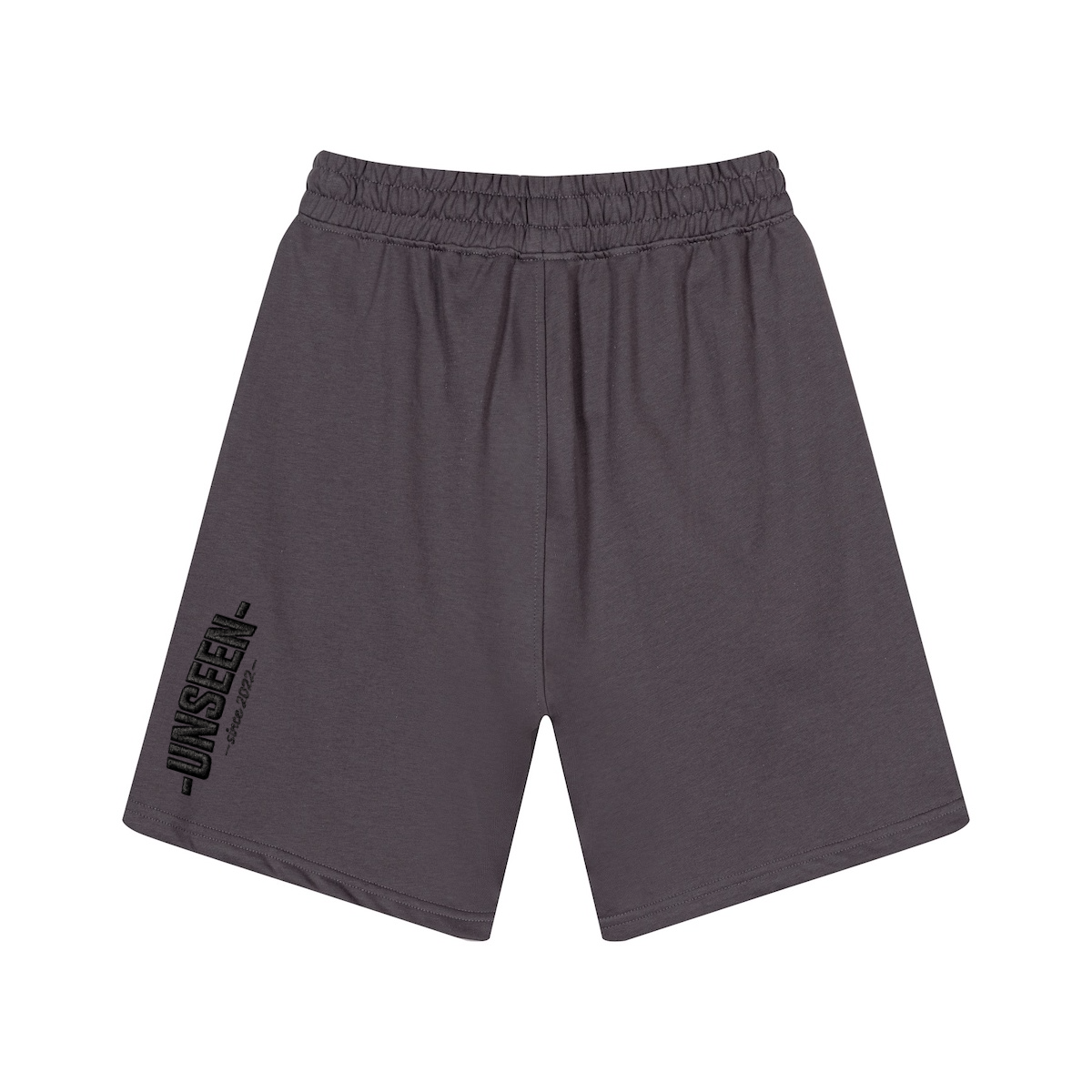 Back view of Craftklart heavyweight sweat shorts in 280GSM with a relaxed fit and comfortable design.