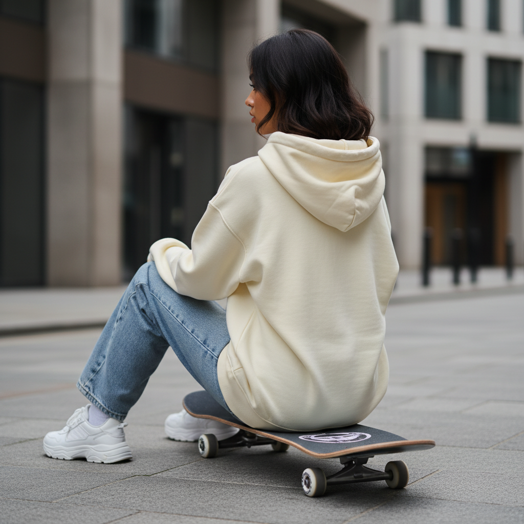 Craftklart Drop-Shoulder Zip-Up Hoodie — Heavyweight Unisex Essential