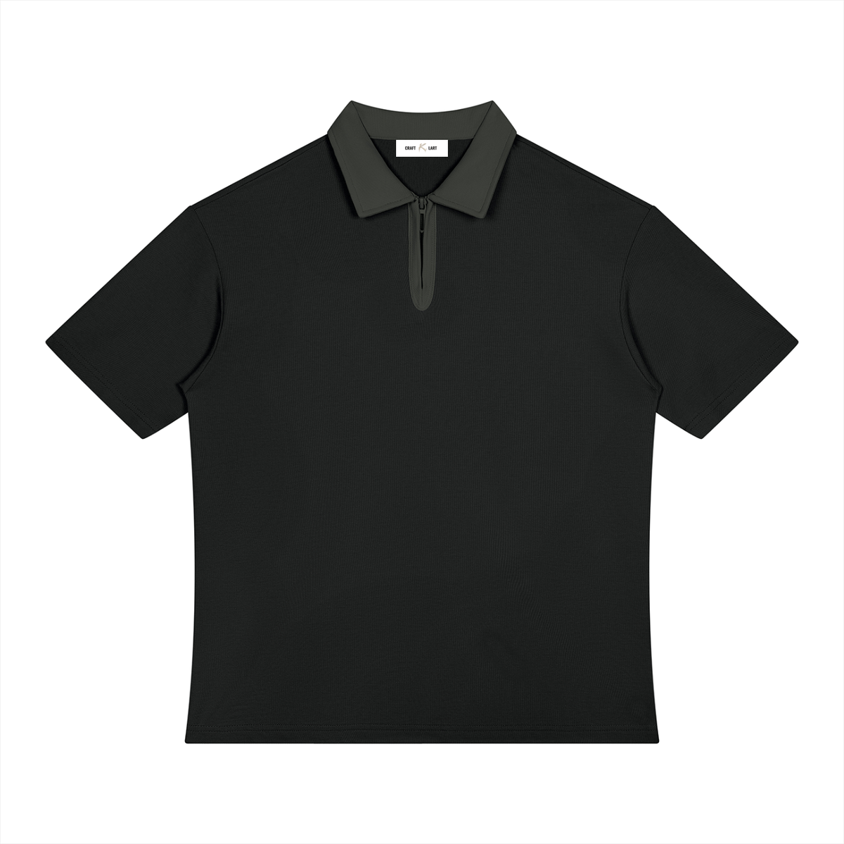 Urban Block Quarter-Zip Polo Shirt