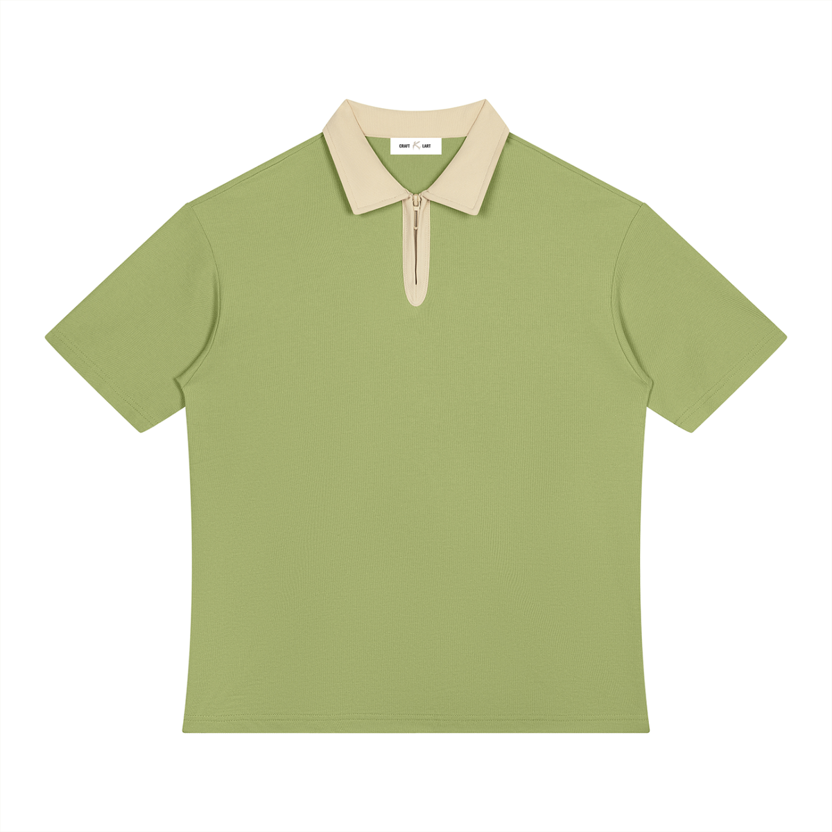 Urban Block Quarter-Zip Polo Shirt