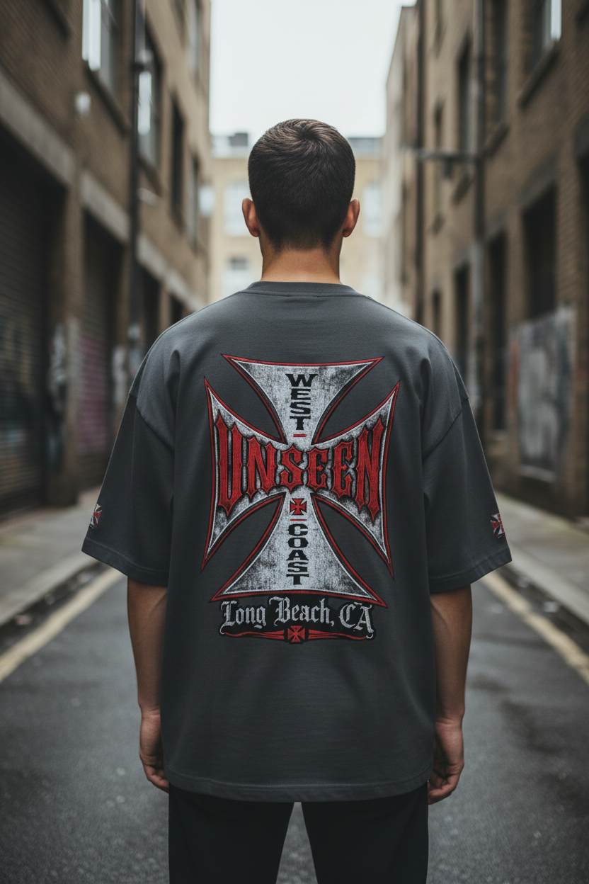 Urban West Coast UNSEEN Heavyweight Oversized Tee