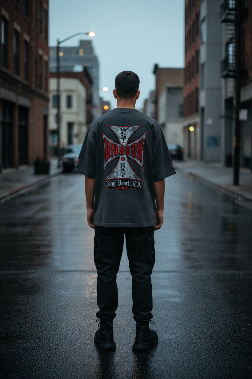 Urban West Coast UNSEEN Heavyweight Oversized Tee