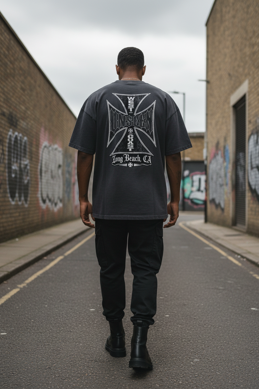 Snow Wash Oversized Tee