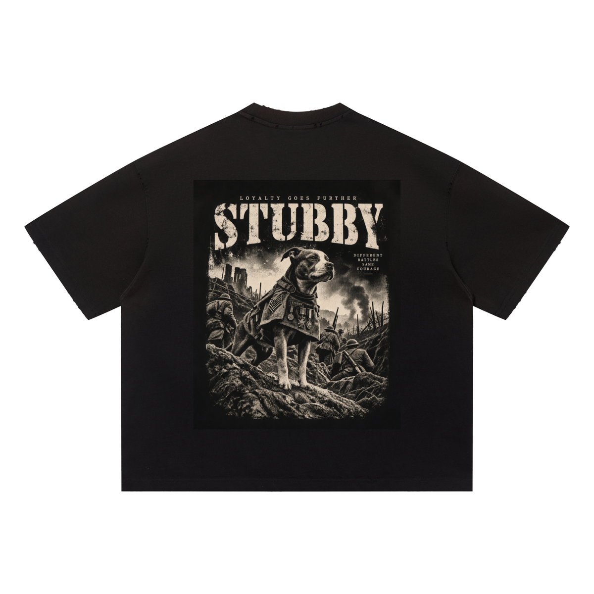 War Dogs — Stubby Boxy T-Shirt