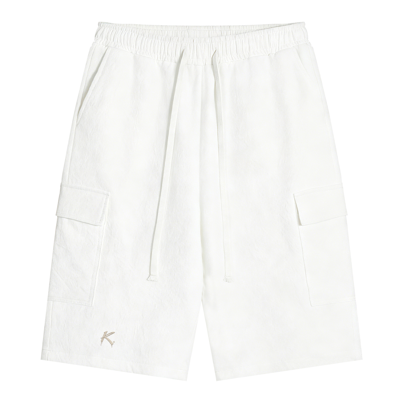 Unisex Drawstring Cargo Shorts