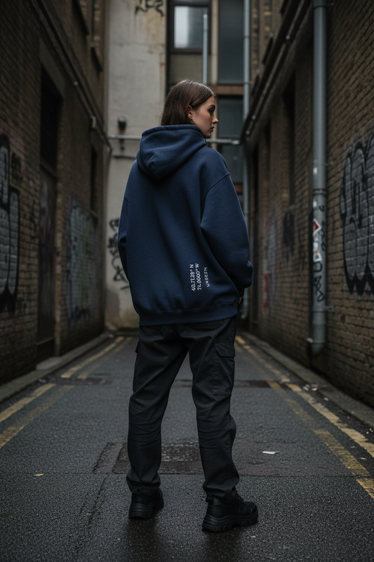 Quiet Form Zip Hoodie — 380GSM Fleece Oversized