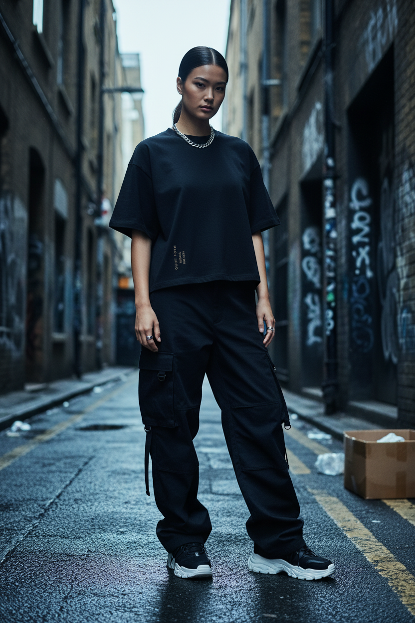 Heavyweight Cropped Oversized T-Shirt | 280GSM Cotton | Craftklart