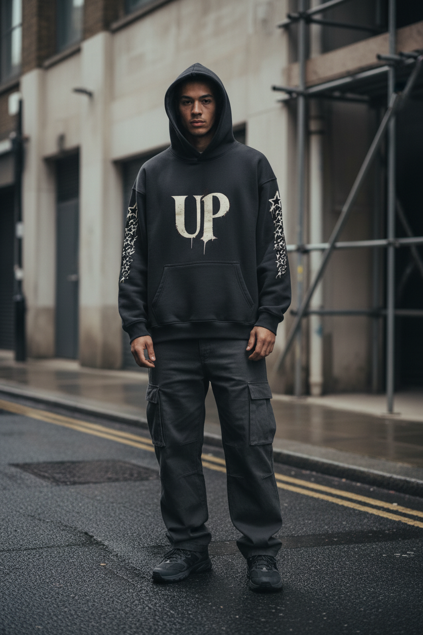 380GSM UP Heavyweight Fleece Hoodie