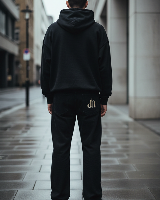 The Unseen Denim — Relaxed Straight-Leg Jeans