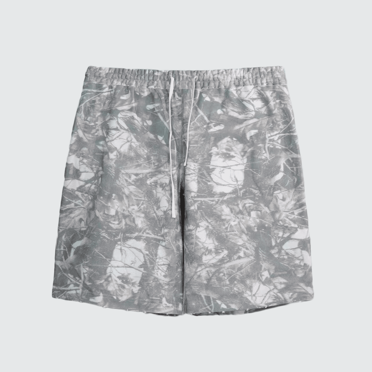 French Terry camo shorts from Craftklart with a 400GSM fabric, featuring a stylish camouflage pattern and comfortable fit.