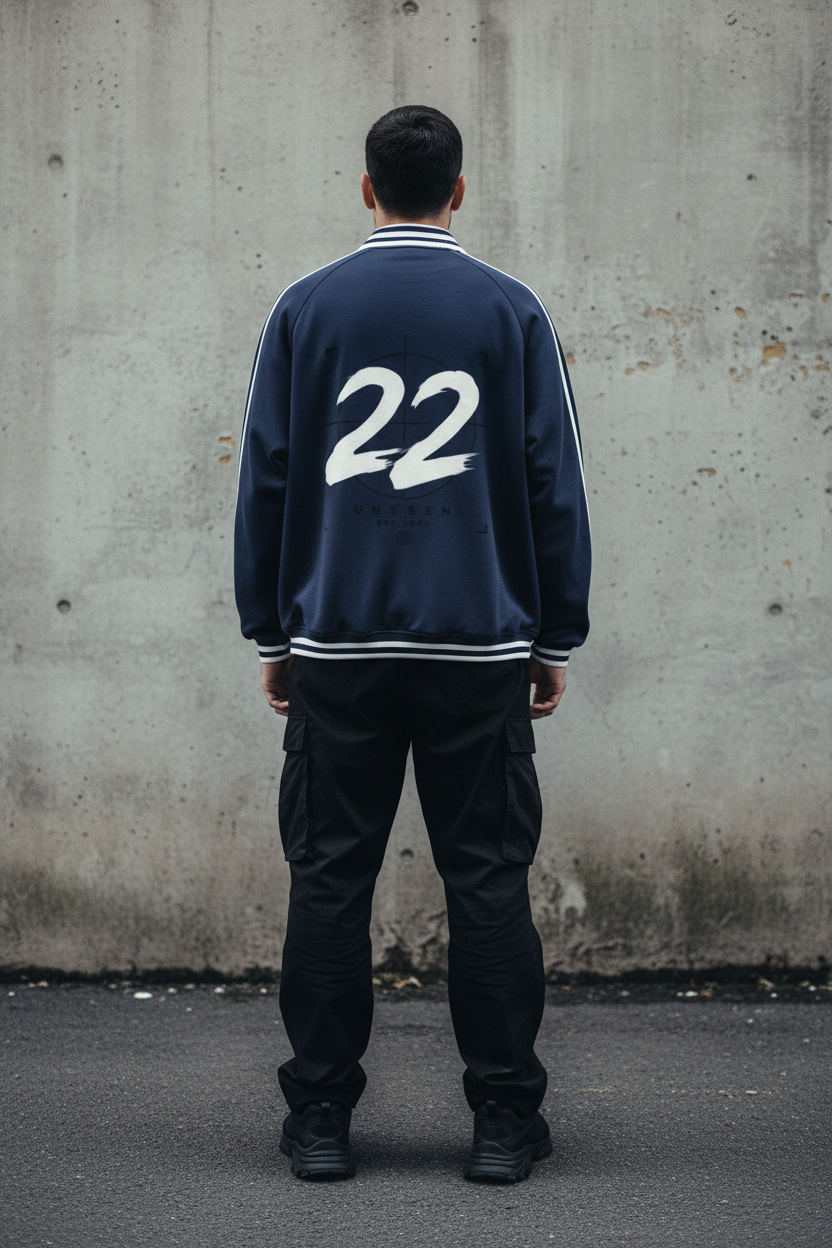 Contrast Collar Oversized Sweatshirt — 380GSM Heavyweight