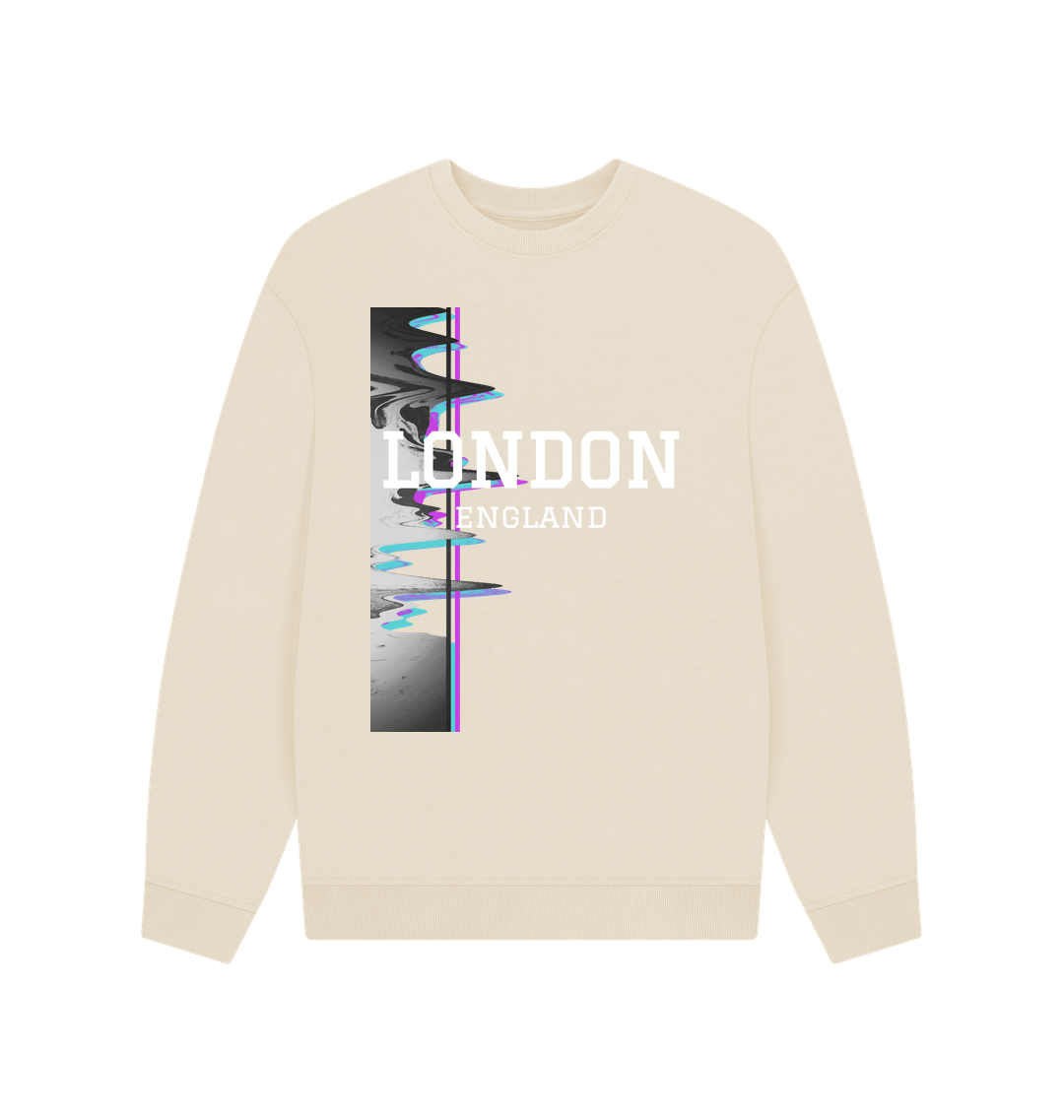 Oat Printed Sweater Front