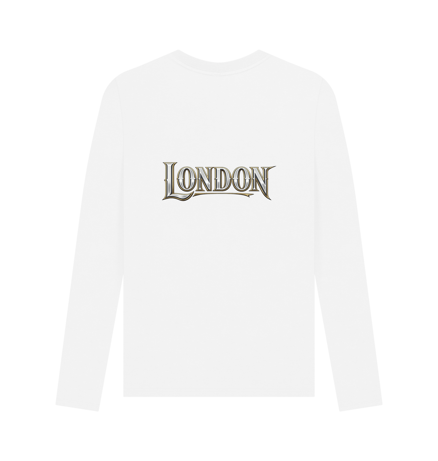 CKL London Made Long Sleeve Organic Cotton Top, soft long sleeve shirt with a classic fit and breathable fabric for everyday wear.