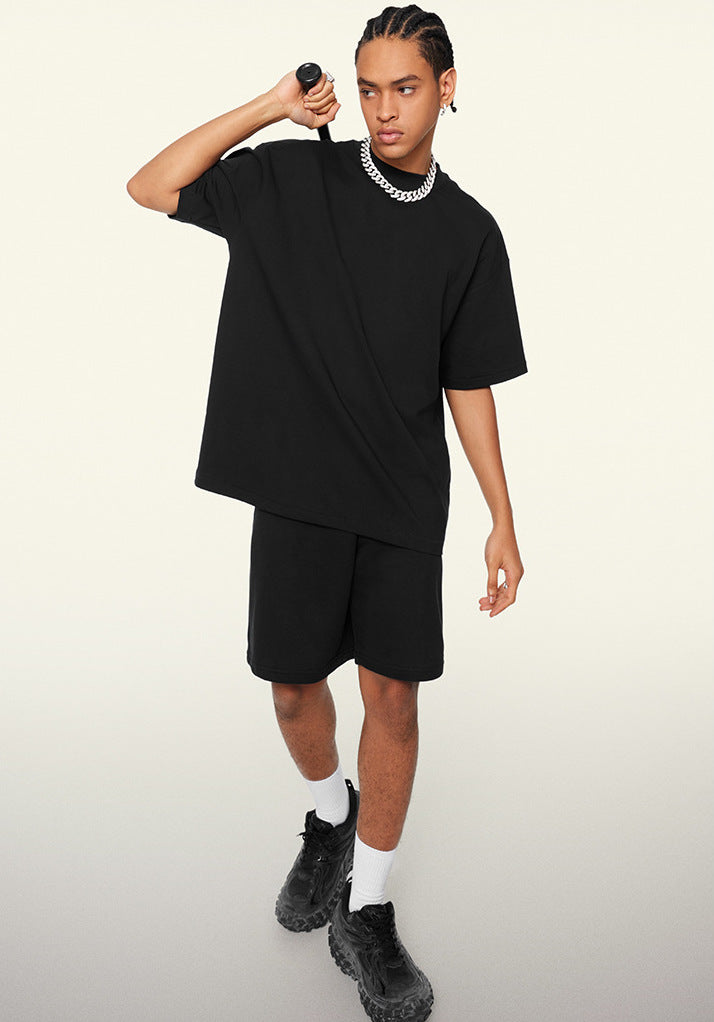 Craftklart heavyweight sweat shorts in 280GSM, featuring a comfortable fit and stylish design, shown in image 54218_b3.