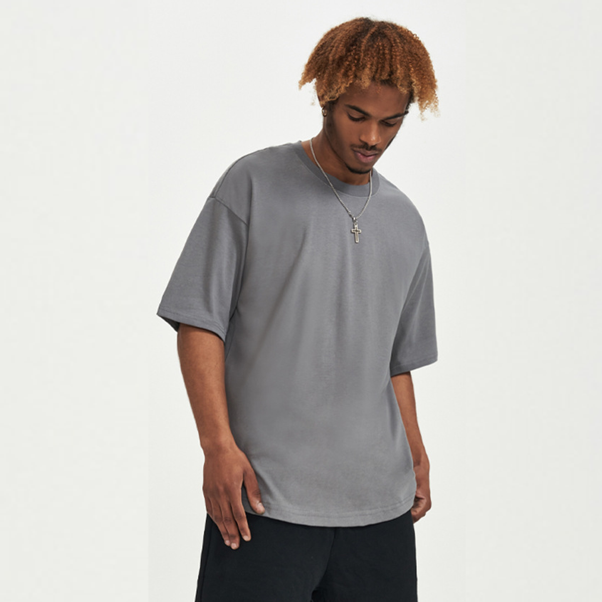 Heavyweight Oversized Drop Shoulder T-Shirt (240GSM)