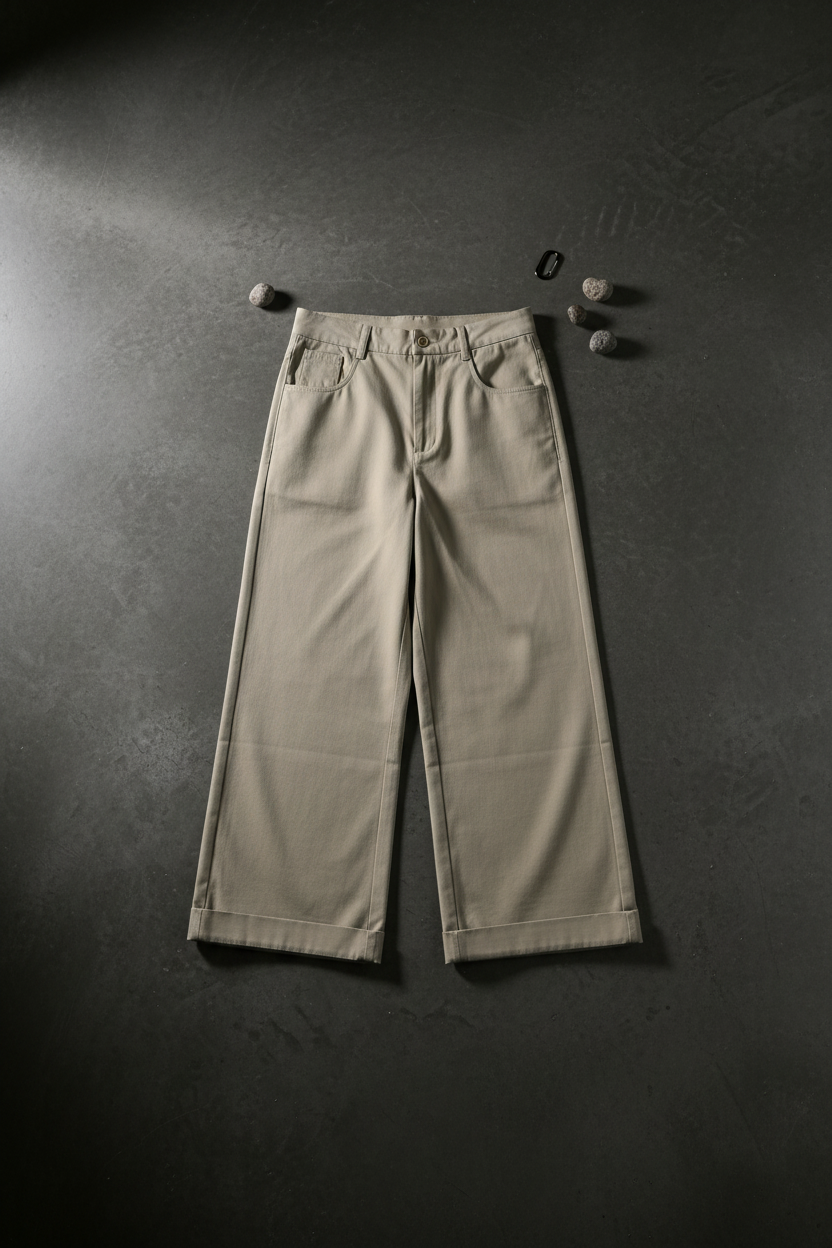 Wide Leg Tencel Pants