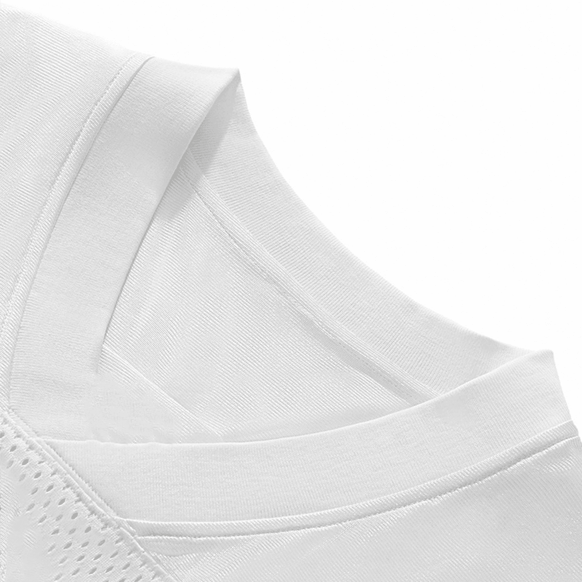 Contrast cut-out V-neck T-shirt by Craftklart featuring oversized fit and 240GSM fabric, urban streetwear style.