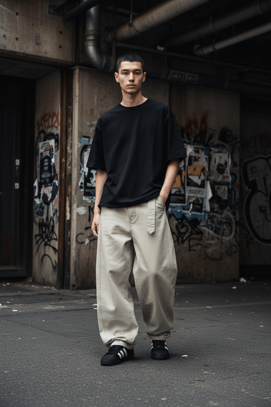 The Unseen Curved Blade Denim — Washed