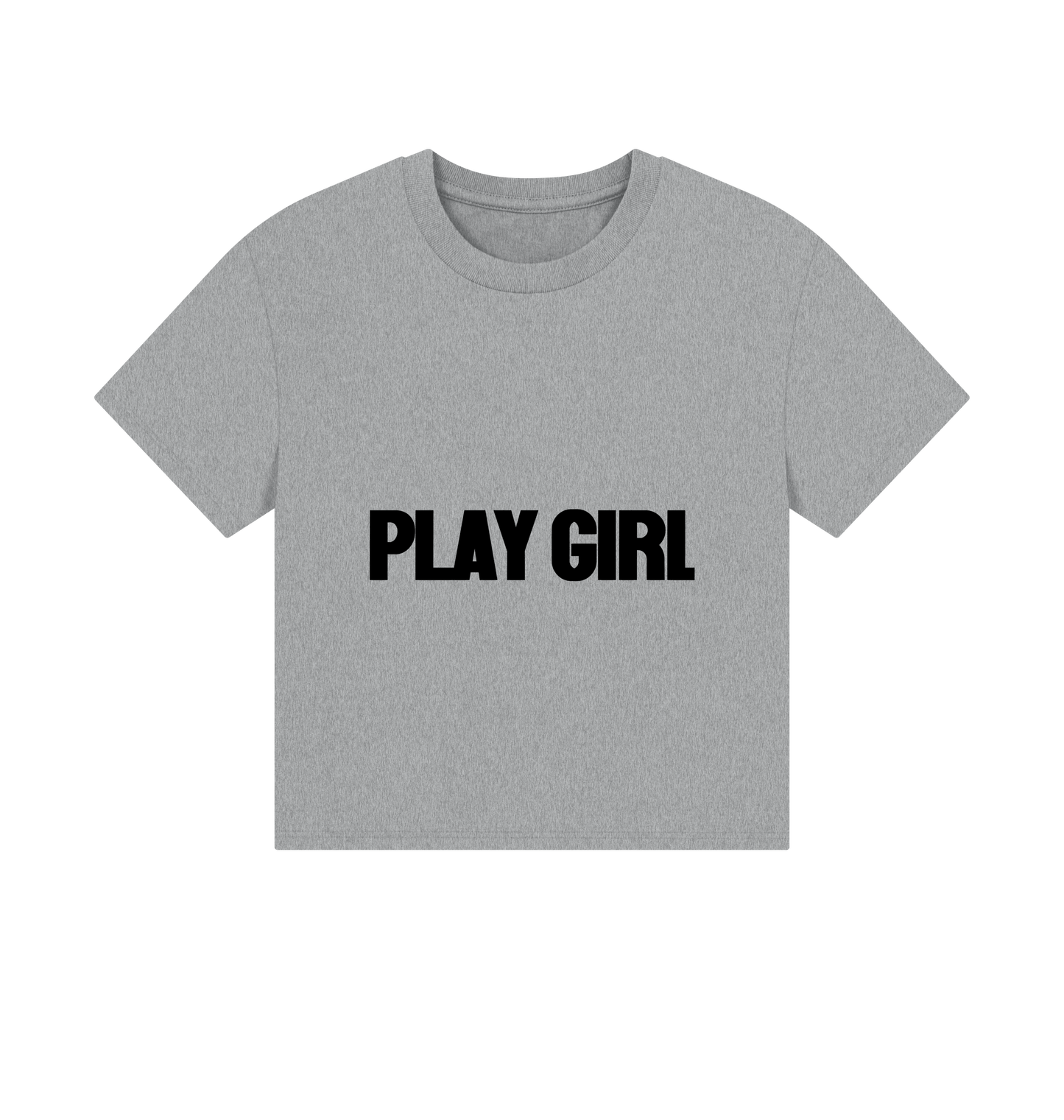 Athletic Grey Printed T-shirt Front