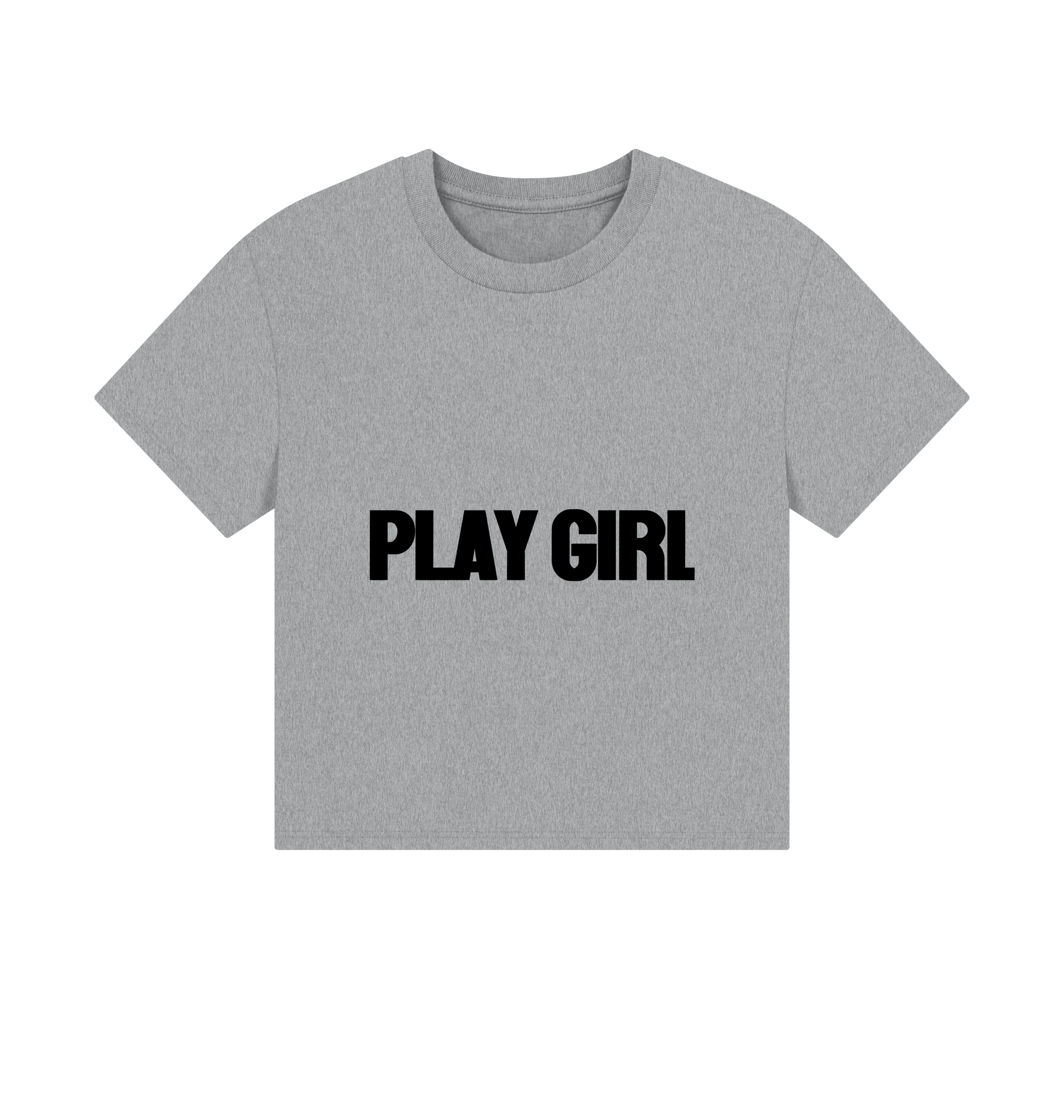 Athletic Grey Printed T-shirt Front