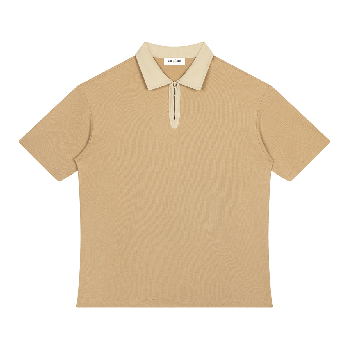 Urban Block Quarter-Zip Polo Shirt