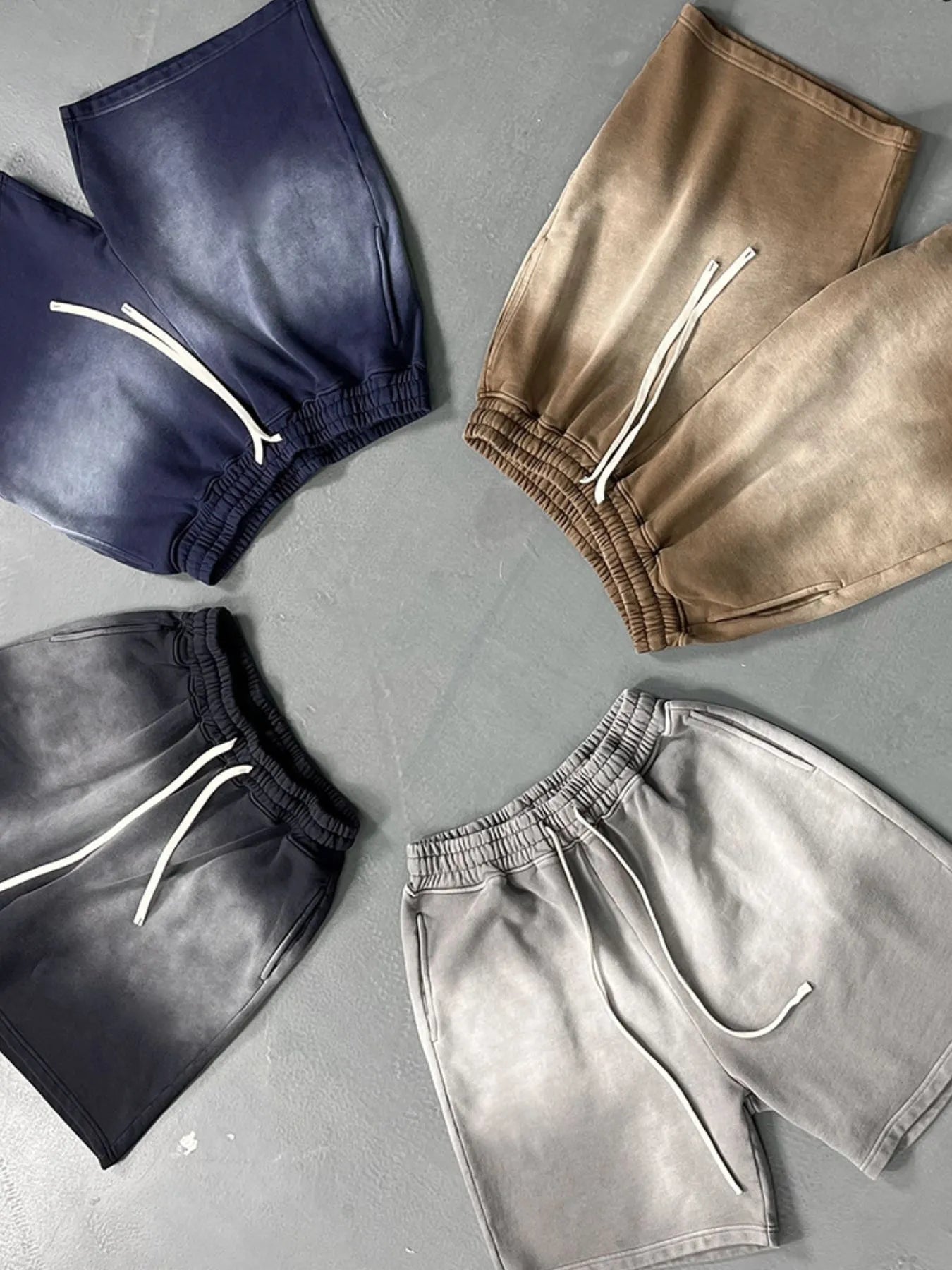 Men's Drawstring Casual Shorts - Premium Shorts from Trendsi - Just $39.85! Shop now at Craftklart.store