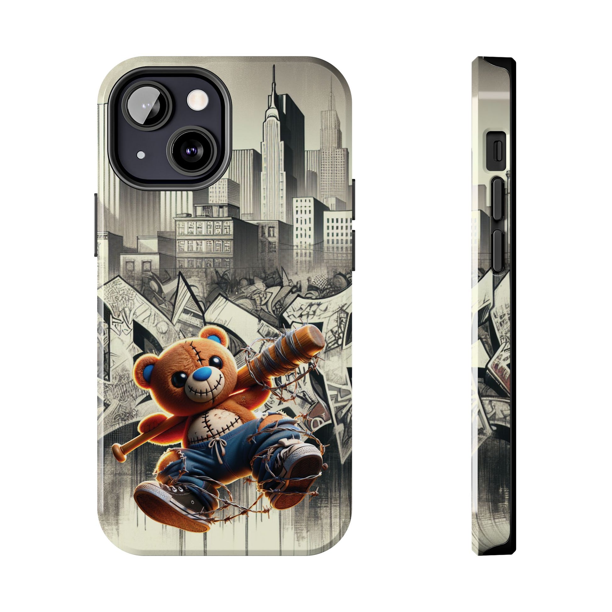 Urban City Bear Tough Phone Cases - Premium Phone Case from Craftklart.store - Just $13.68! Shop now at Craftklart.store