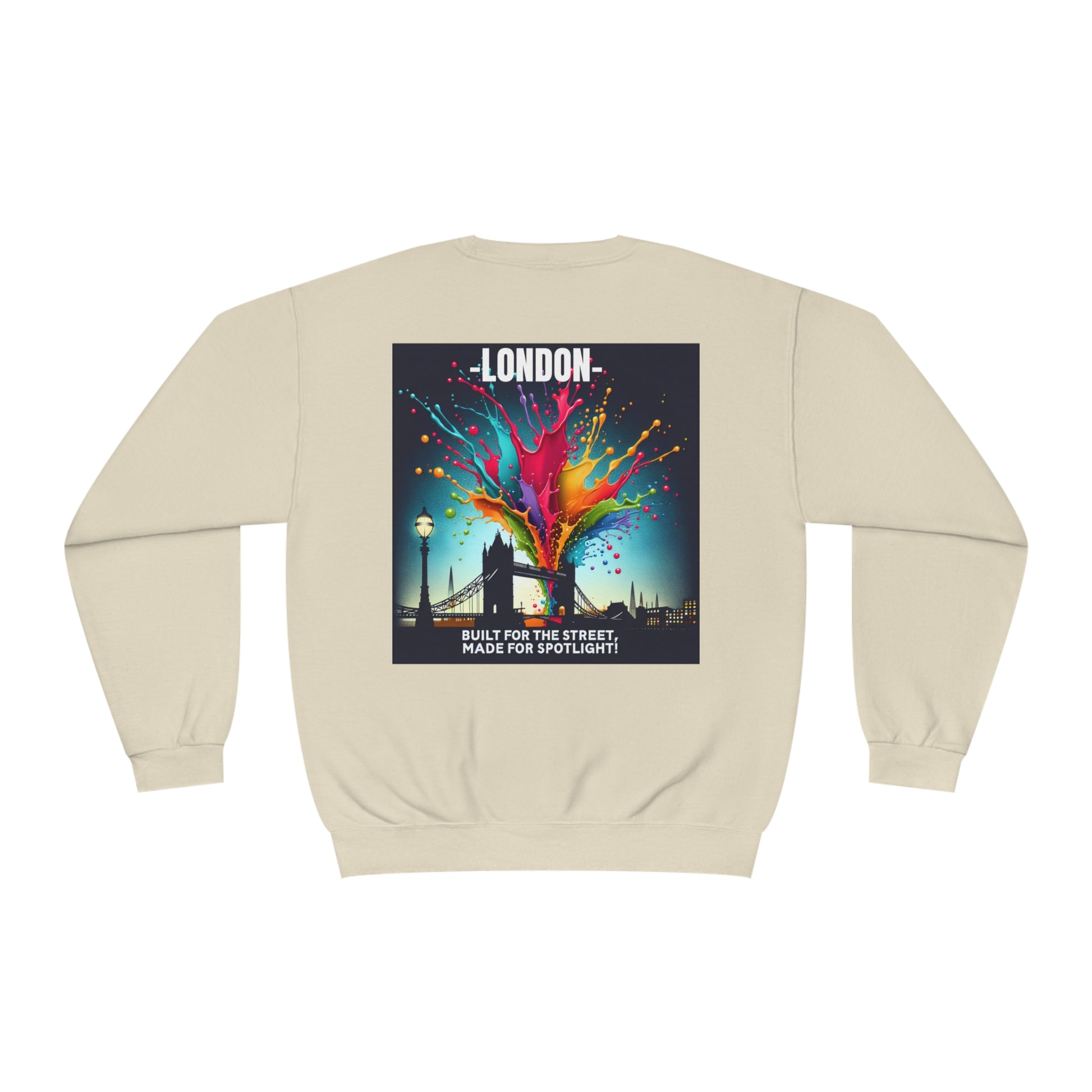 CKL London Print Sweatshirt - Premium Sweatshirt from Printify - Just $32.46! Shop now at Craftklart.store
