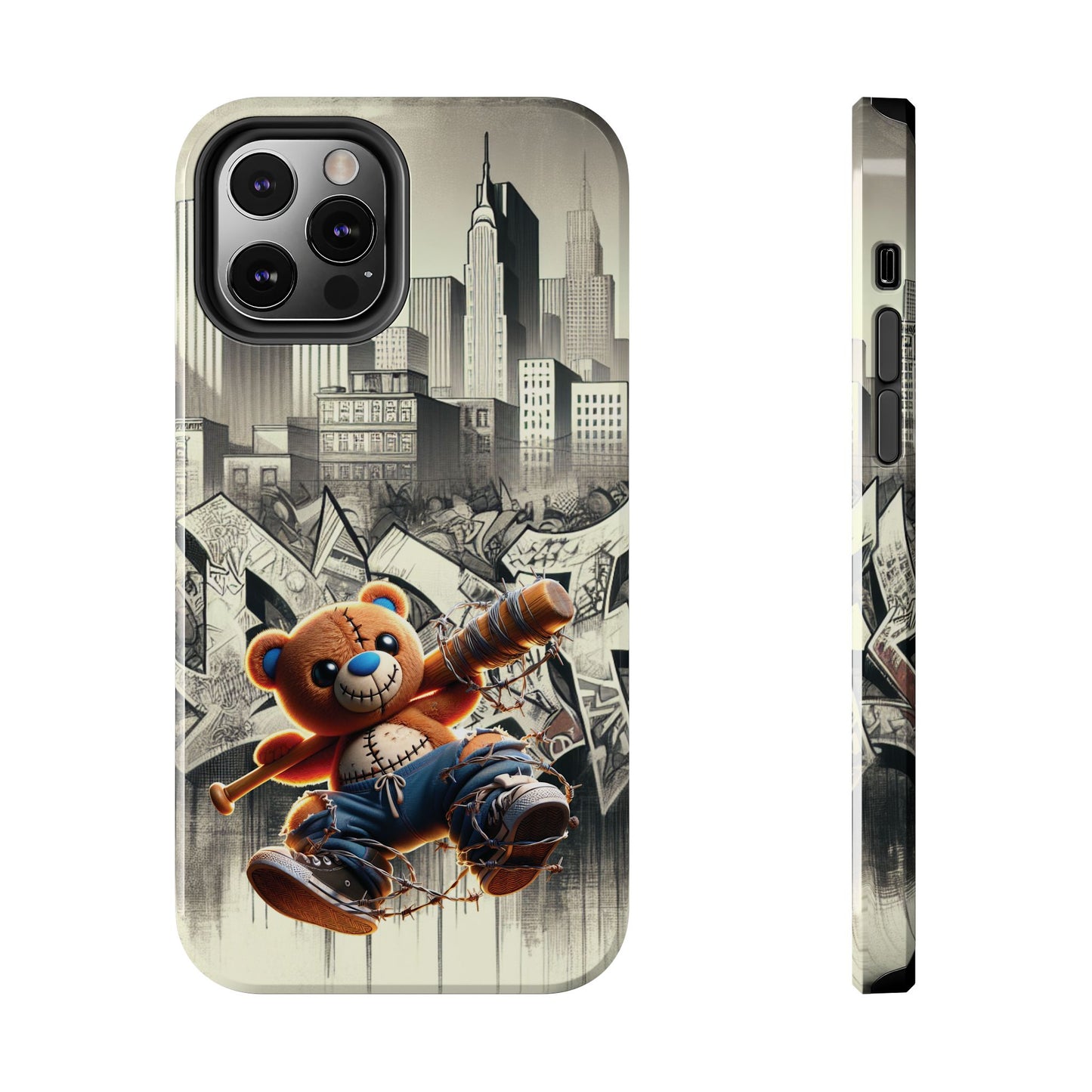 Urban City Bear Tough Phone Cases - Premium Phone Case from Craftklart.store - Just $13.68! Shop now at Craftklart.store