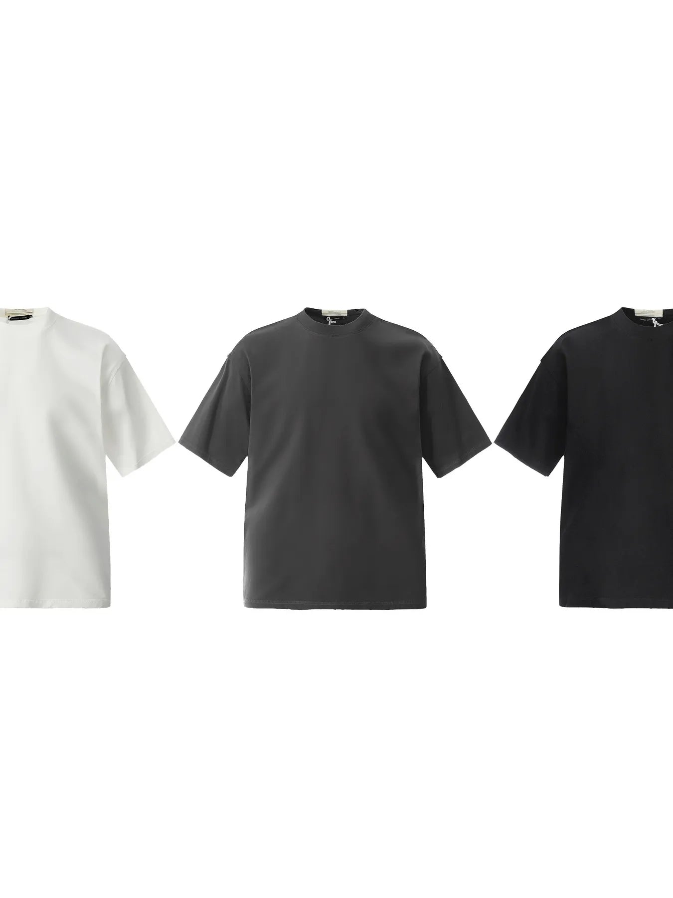 Men's Round Neck Short Sleeve T-Shirt - Premium T-Shirt from Trendsi - Just $34.79! Shop now at Craftklart.store