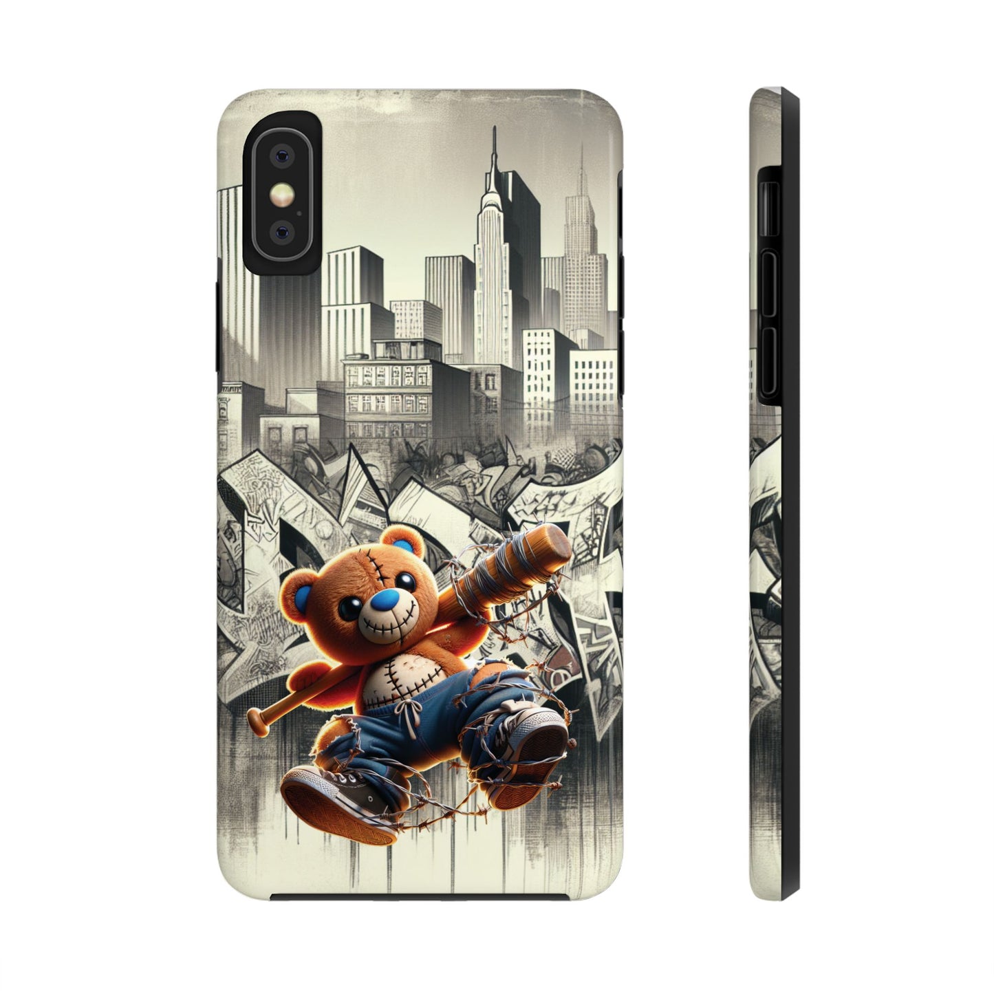 Urban City Bear Tough Phone Cases - Premium Phone Case from Craftklart.store - Just $13.68! Shop now at Craftklart.store