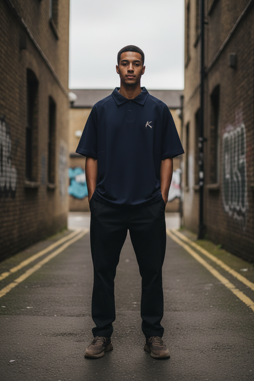 Raglan Polo Shirt — Regular Fit