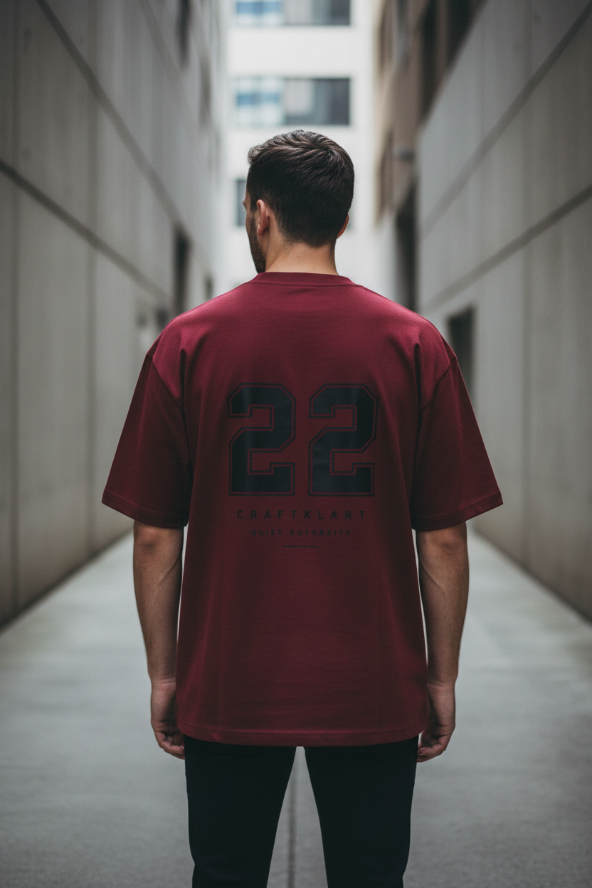 Heavyweight Boxy Oversized T-Shirt – 400GSM Unisex