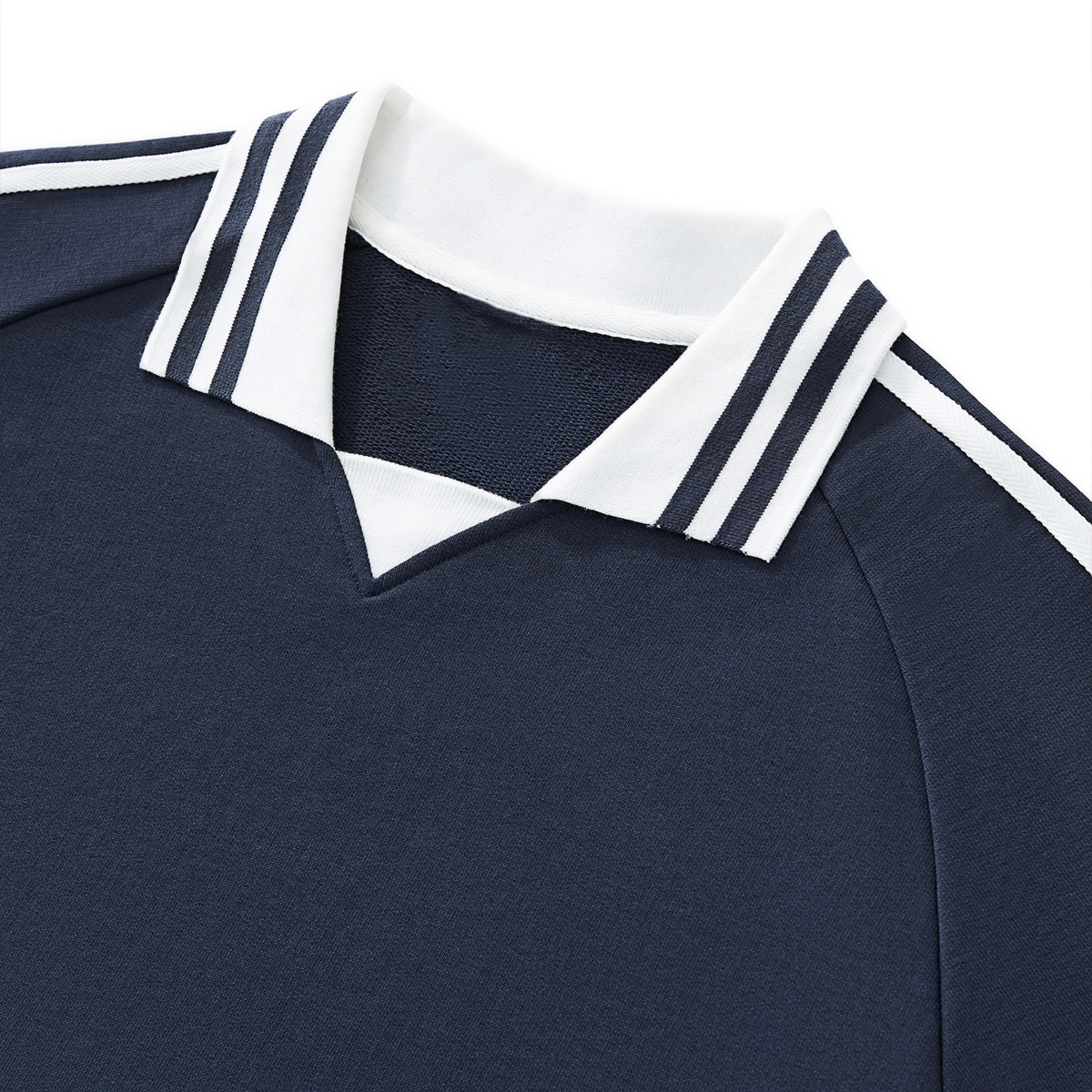 Contrast Collar Oversized Sweatshirt — 380GSM Heavyweight