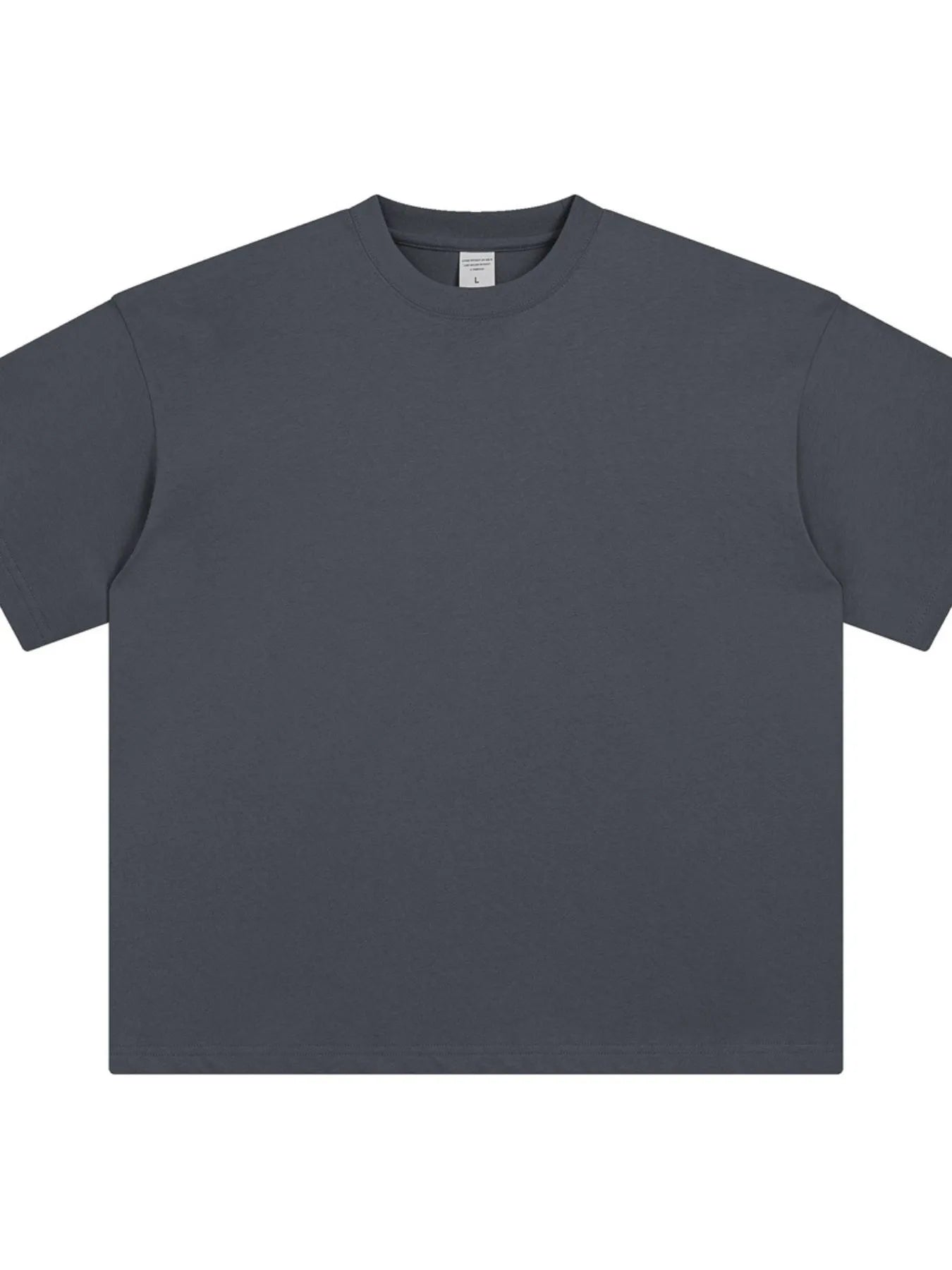 Men's Oversized Casual Round Neck T-Shirt - Premium T-Shirt from Trendsi - Just $23.19! Shop now at Craftklart.store