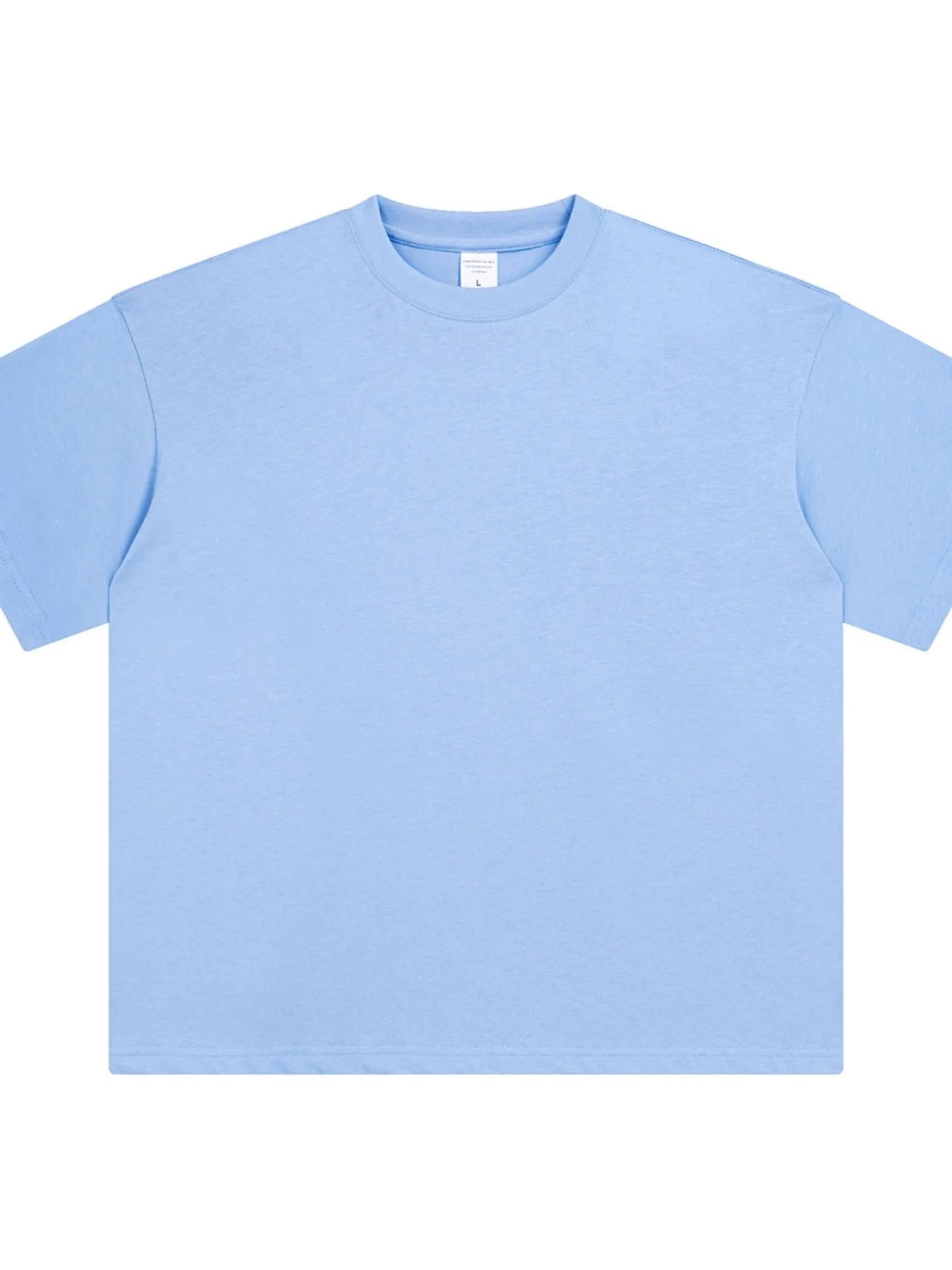 Men's Oversized Casual Round Neck T-Shirt - Premium T-Shirt from Trendsi - Just $23.19! Shop now at Craftklart.store