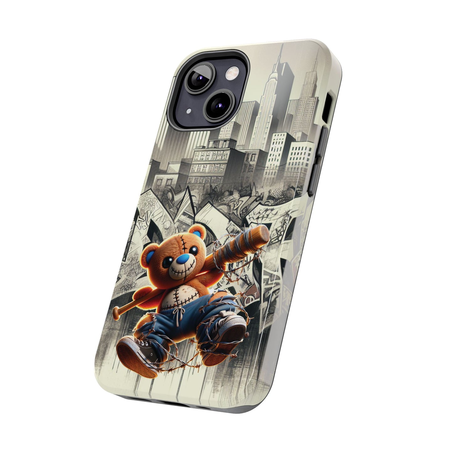 Urban City Bear Tough Phone Cases - Premium Phone Case from Craftklart.store - Just $13.68! Shop now at Craftklart.store